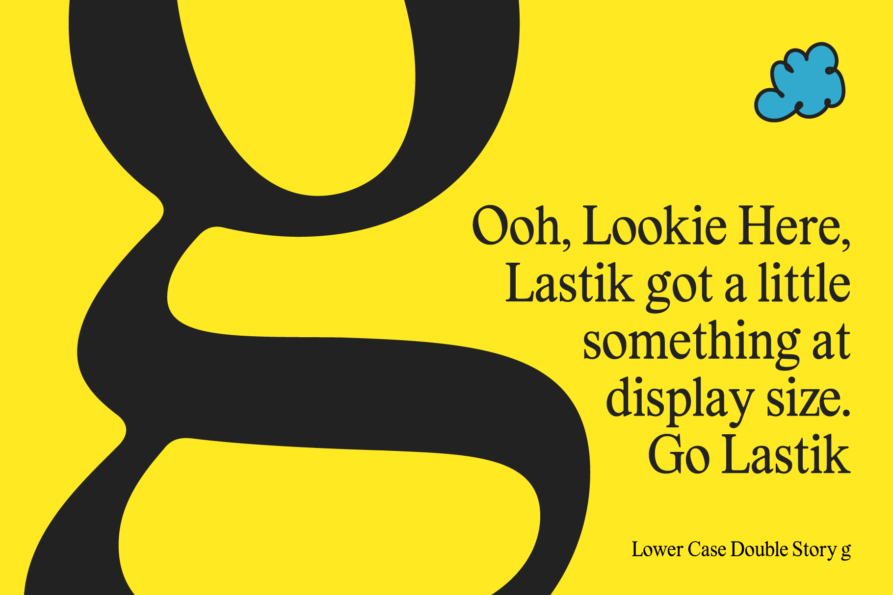 That That Type: Lastik Free Font